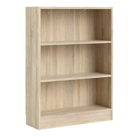 Basic Low Wide Bookcase