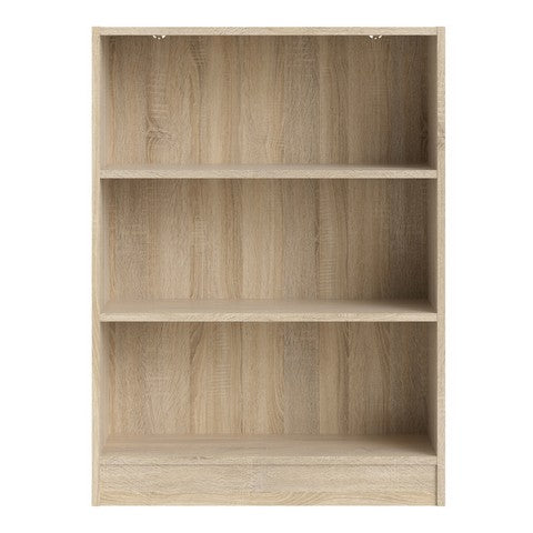 Basic Low Wide Bookcase