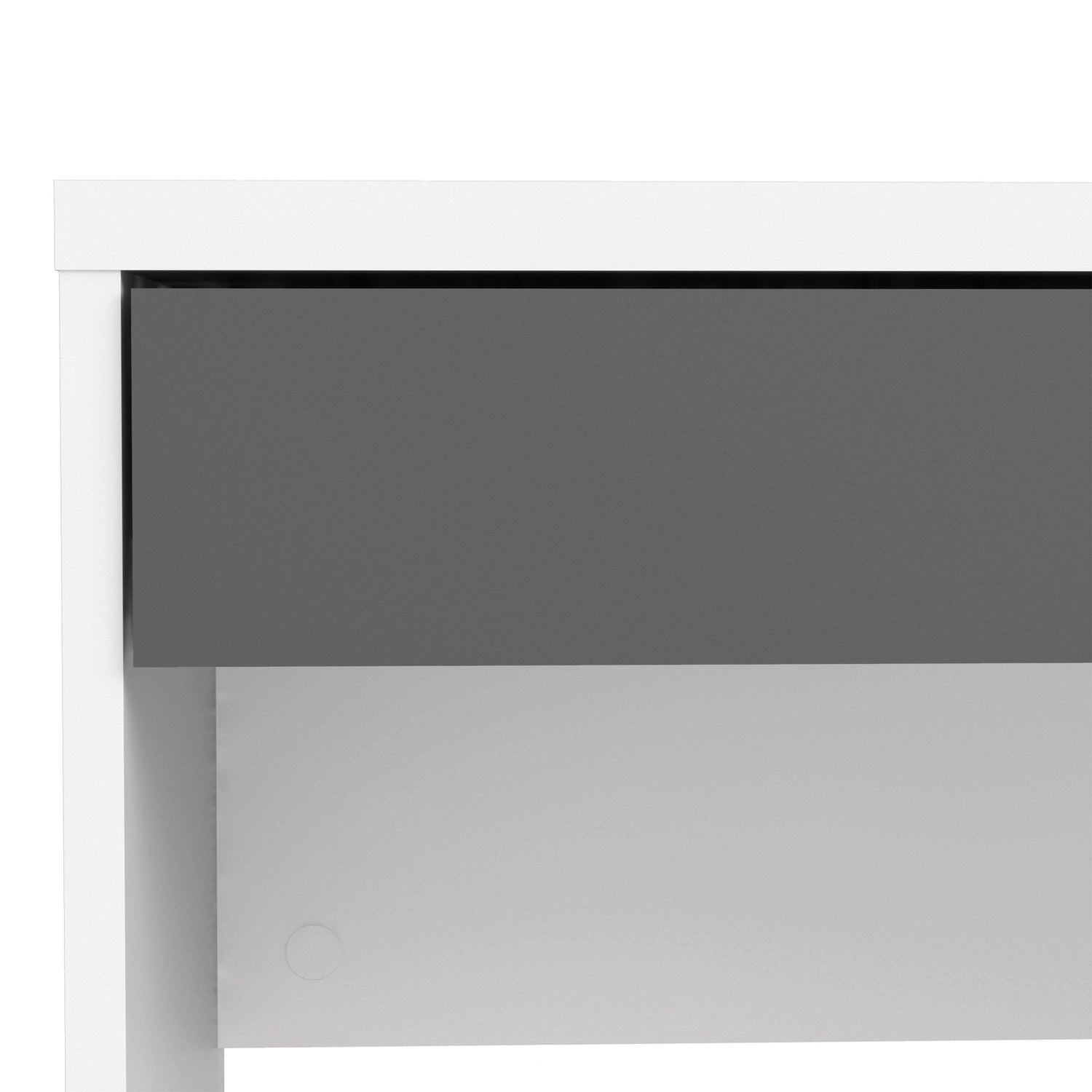 Function Plus Desk White Grey - Home Utopia 