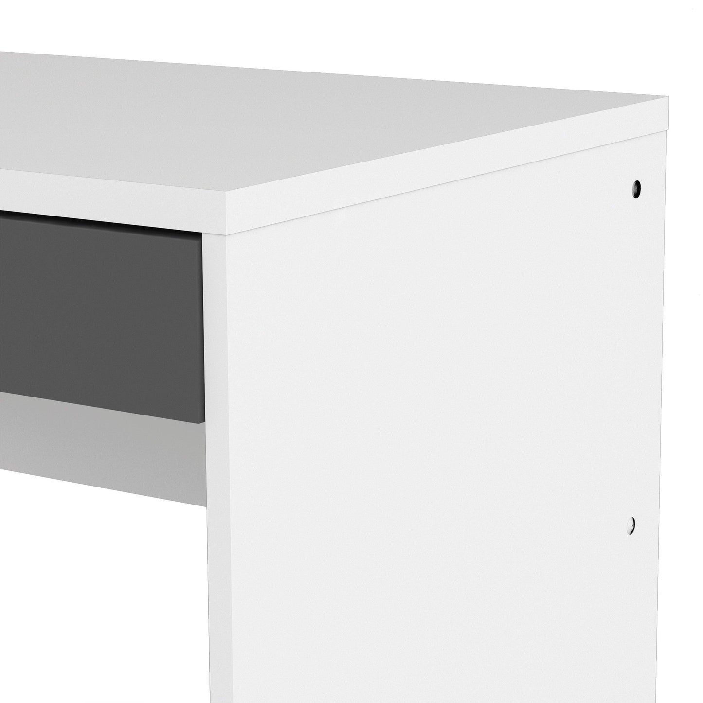 Function Plus Desk White Grey - Home Utopia 