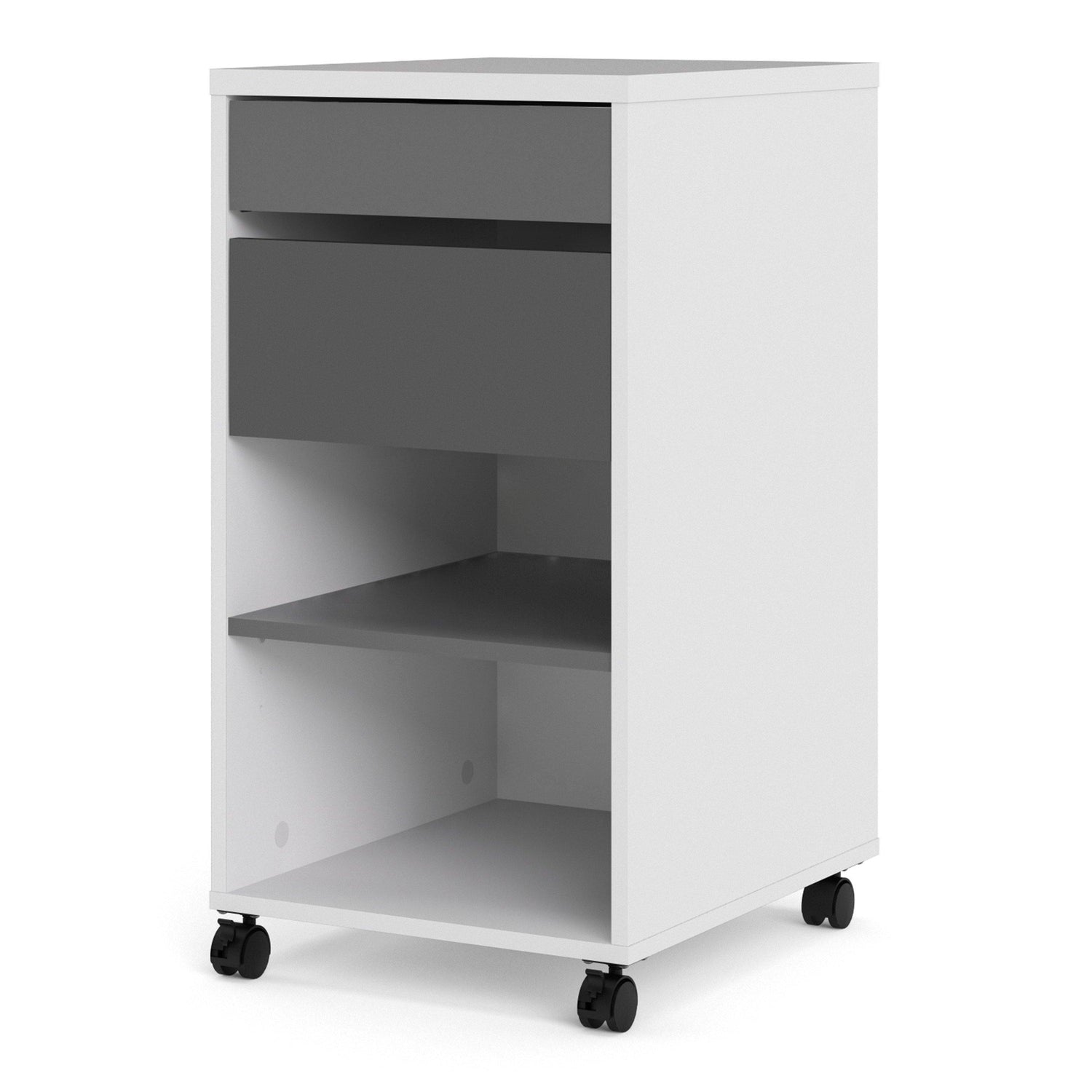 Function Plus Mobile file cabinet 2 drawers + 1 shelf - Home Utopia 