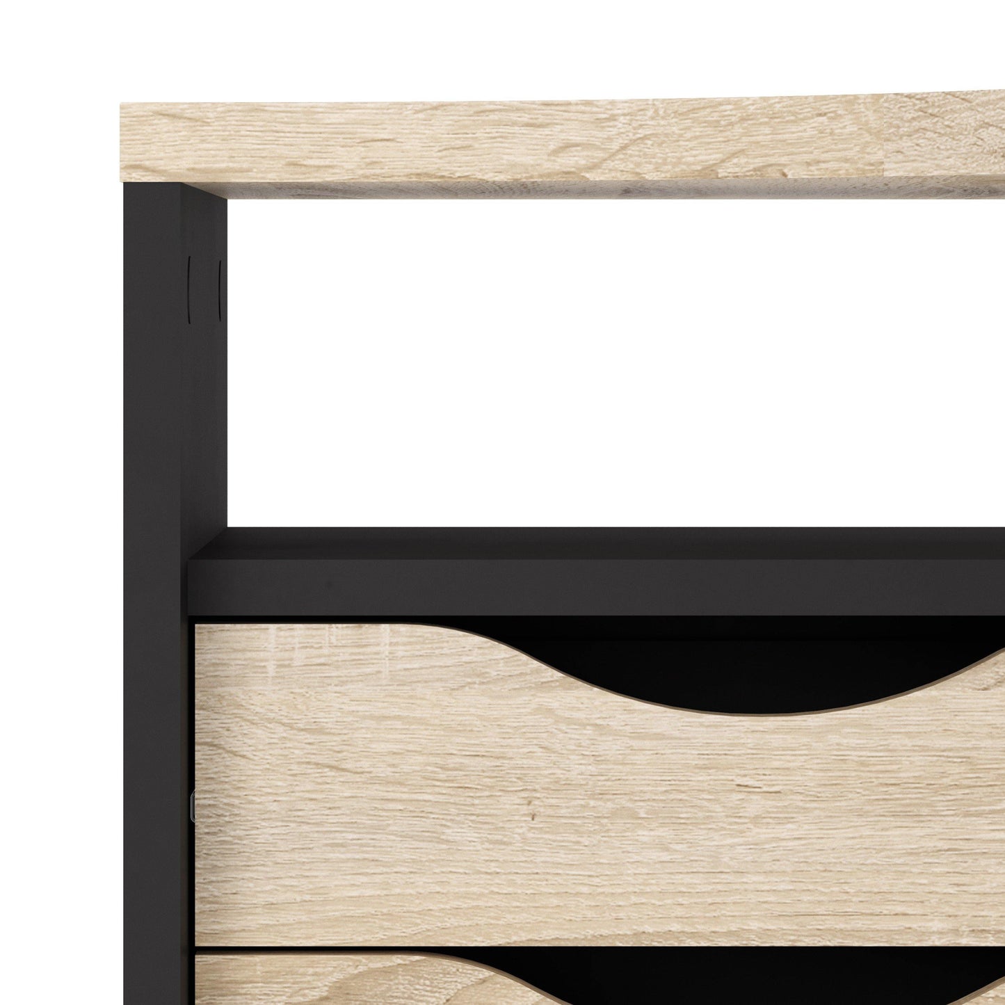 Corner Desk 2 Drawers - Home Utopia 