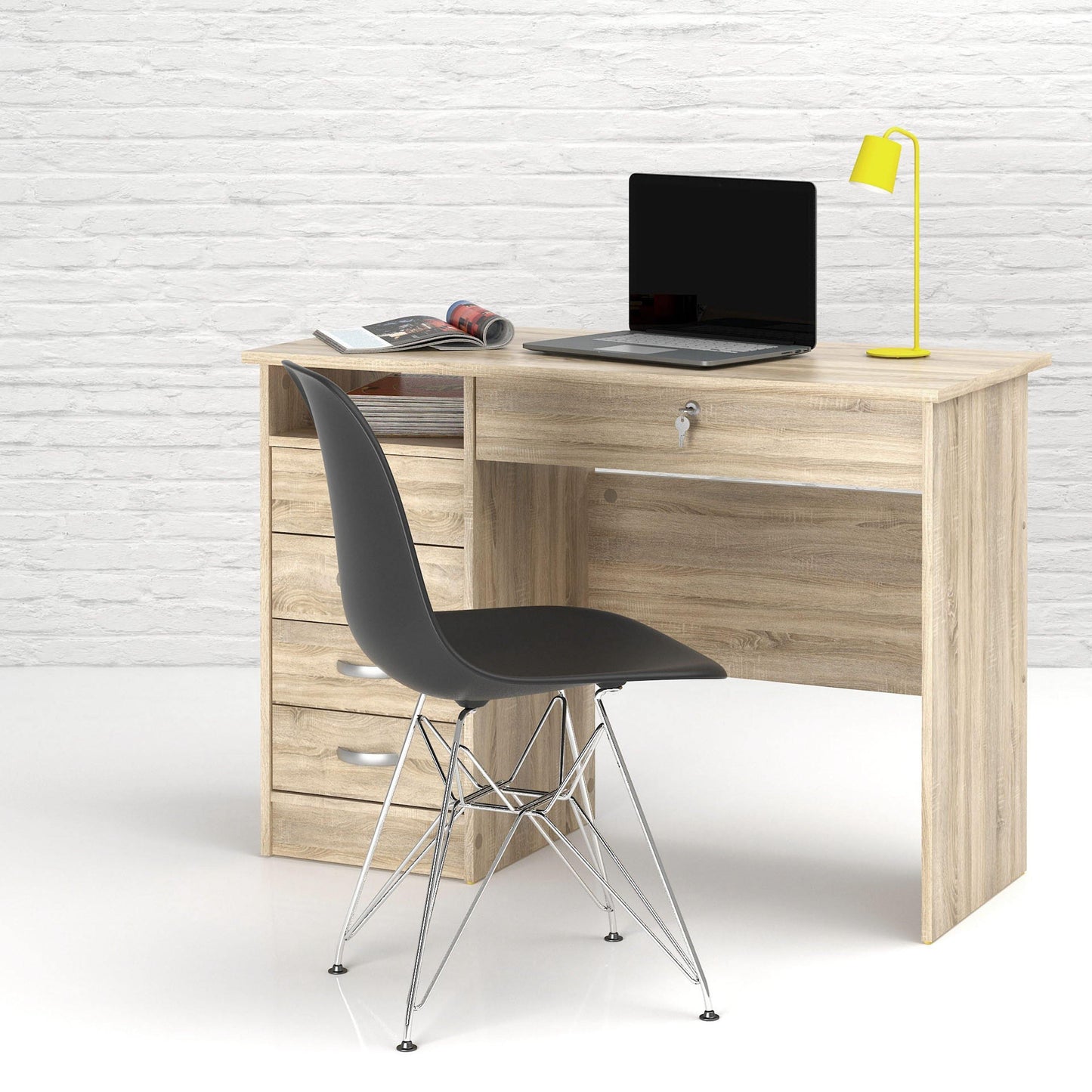 Desk 5 Drawers - Home Utopia 