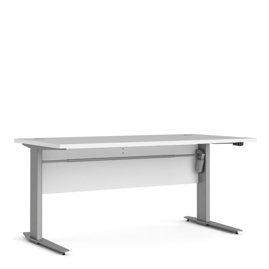 Prima Desk 150 cm with Height adjustable legs with electric control.