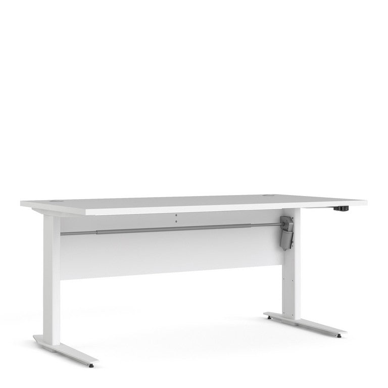 Prima Desk 150 cm with Height adjustable legs with electric control.