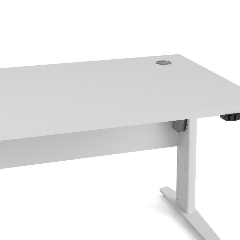 Prima Desk 150 cm with Height adjustable legs with electric control.