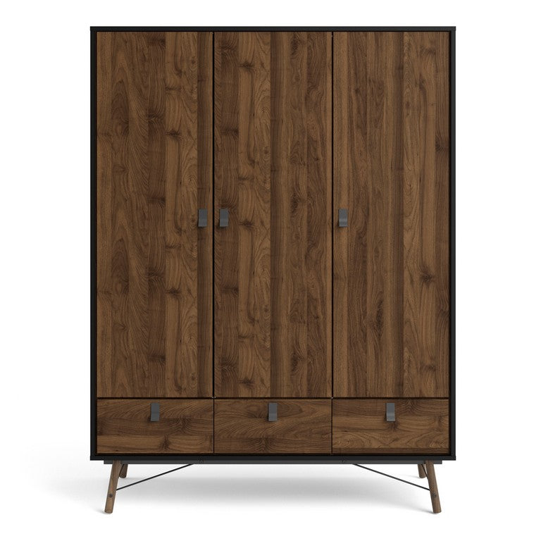 Ry Wardrobe 3 doors + 3 drawers