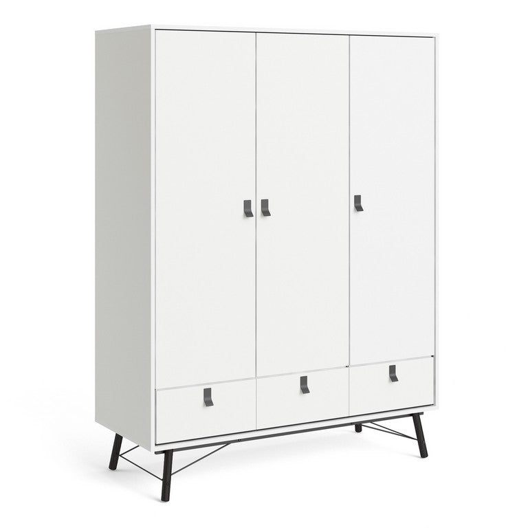 Ry Wardrobe 3 doors + 3 drawers