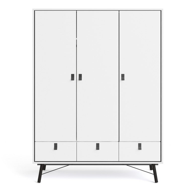 Ry Wardrobe 3 doors + 3 drawers