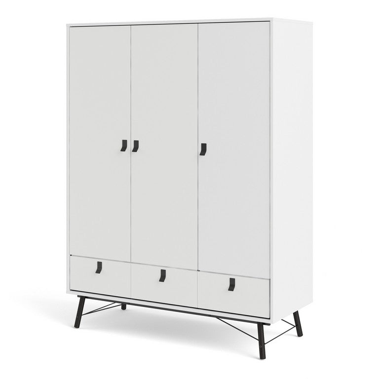 Ry Wardrobe 3 doors + 3 drawers