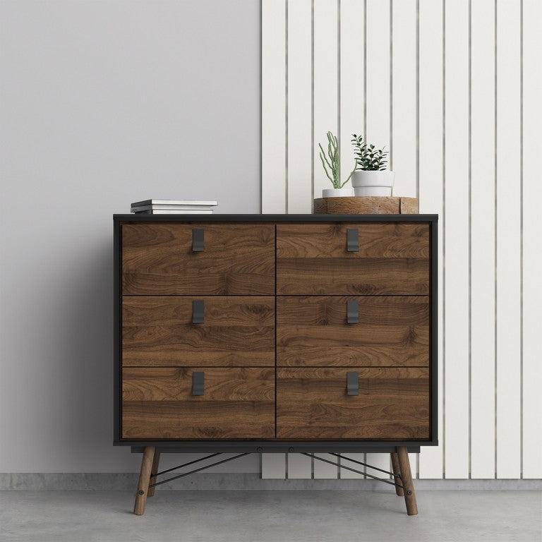 Ry Double chest of drawers 6 drawers