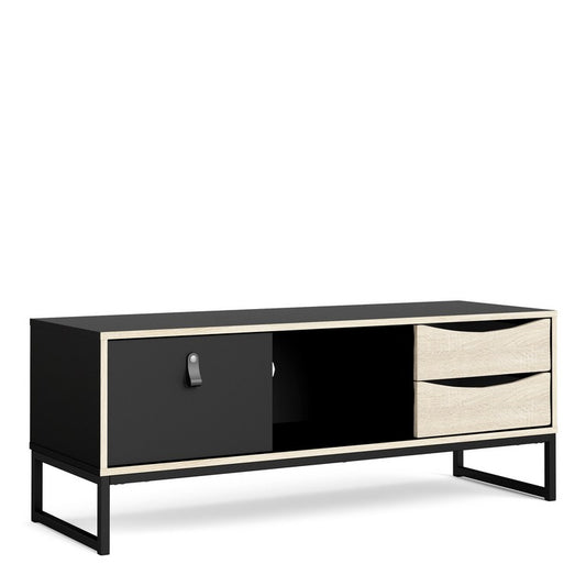 TV Unit 1+2 drawers and open shelf