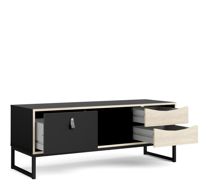 TV Unit 1+2 drawers and open shelf