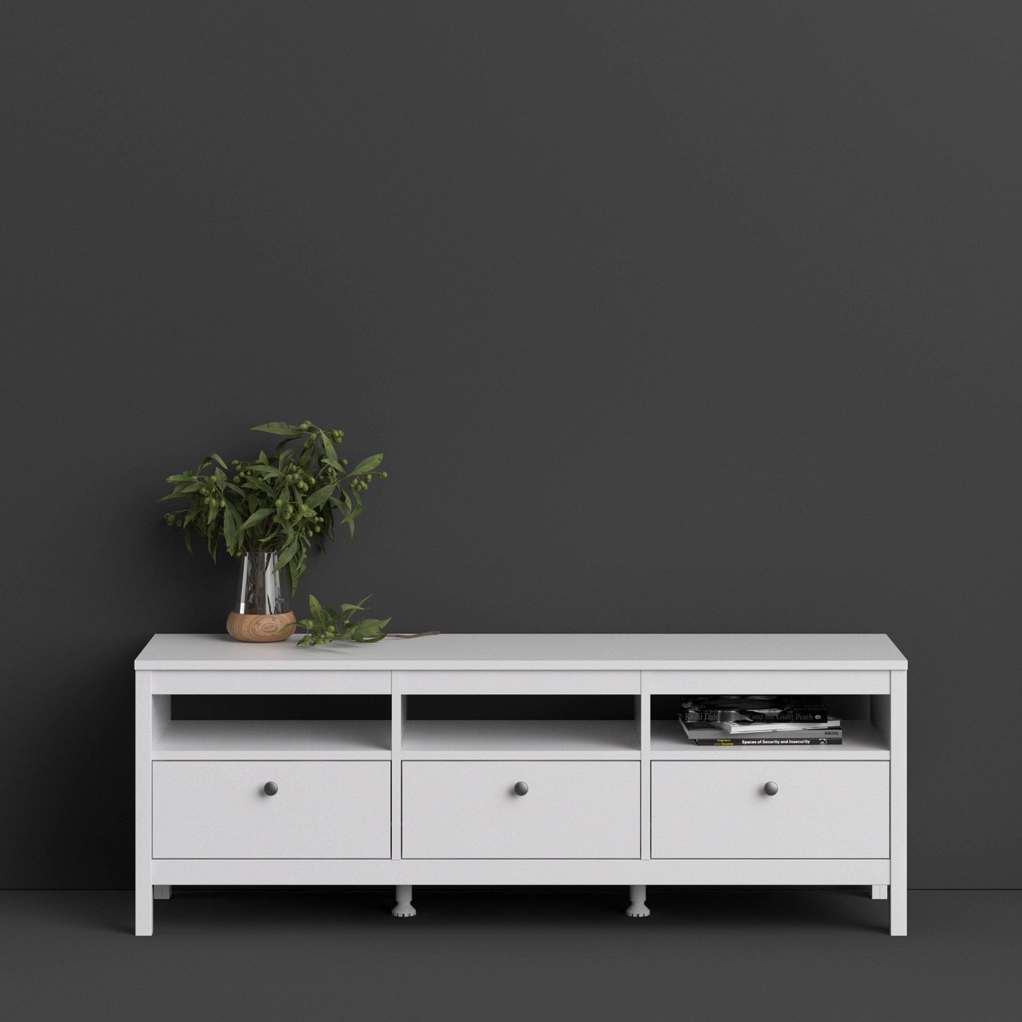 Madrid Tv-unit 3 drawers - Home Utopia 