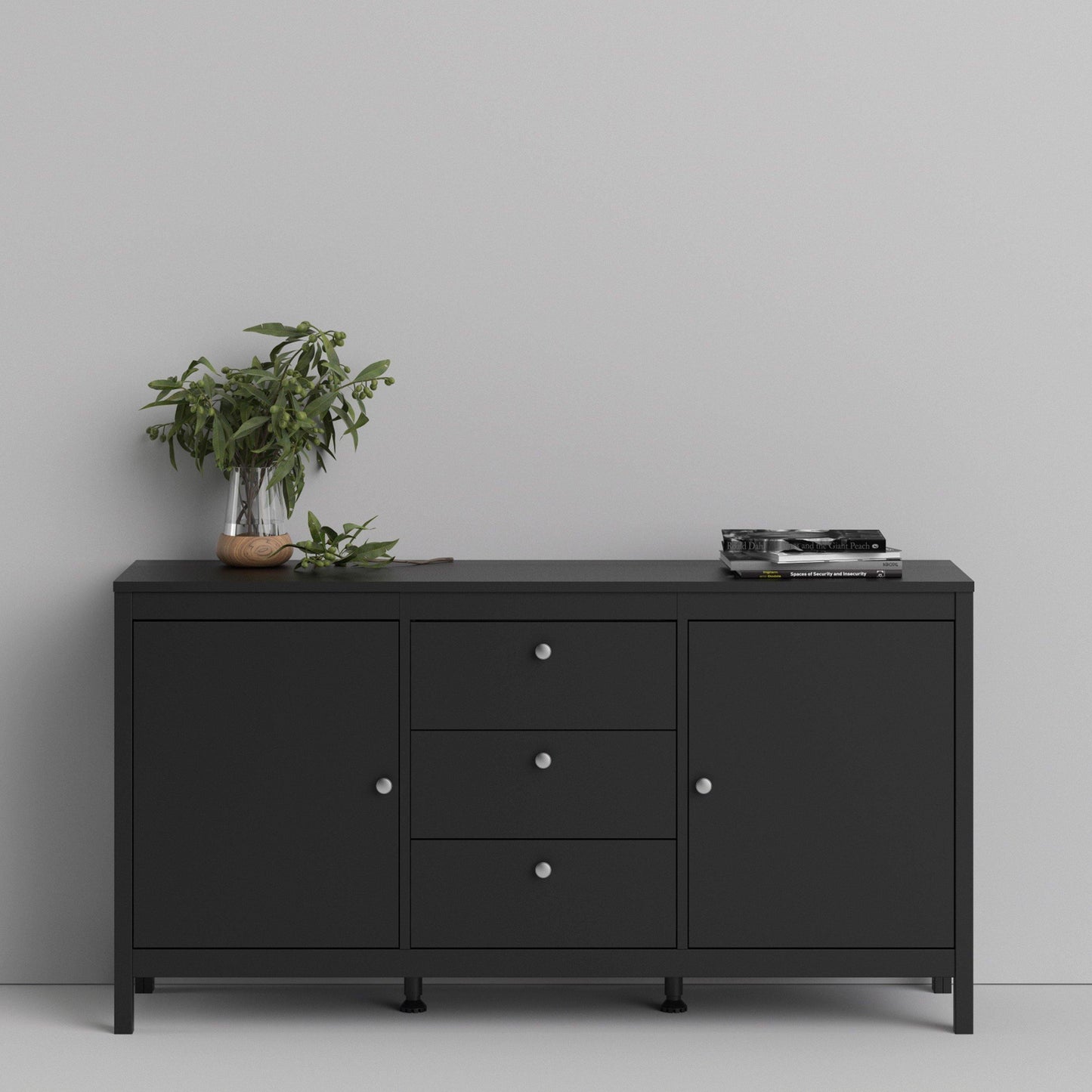 Madrid Sideboard 2 doors + 3 drawers - Home Utopia 