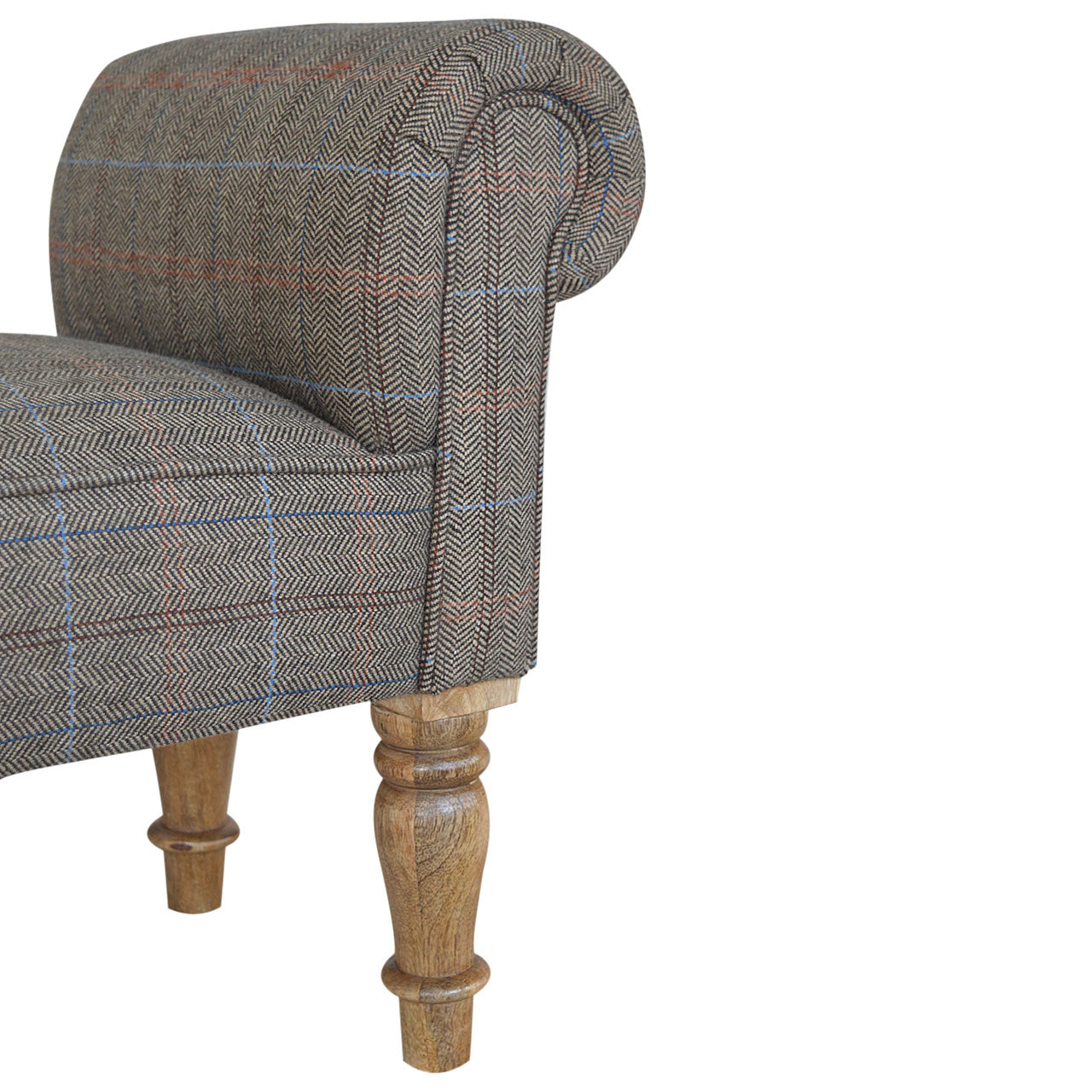 Tweed/Tartan Bedroom Benches