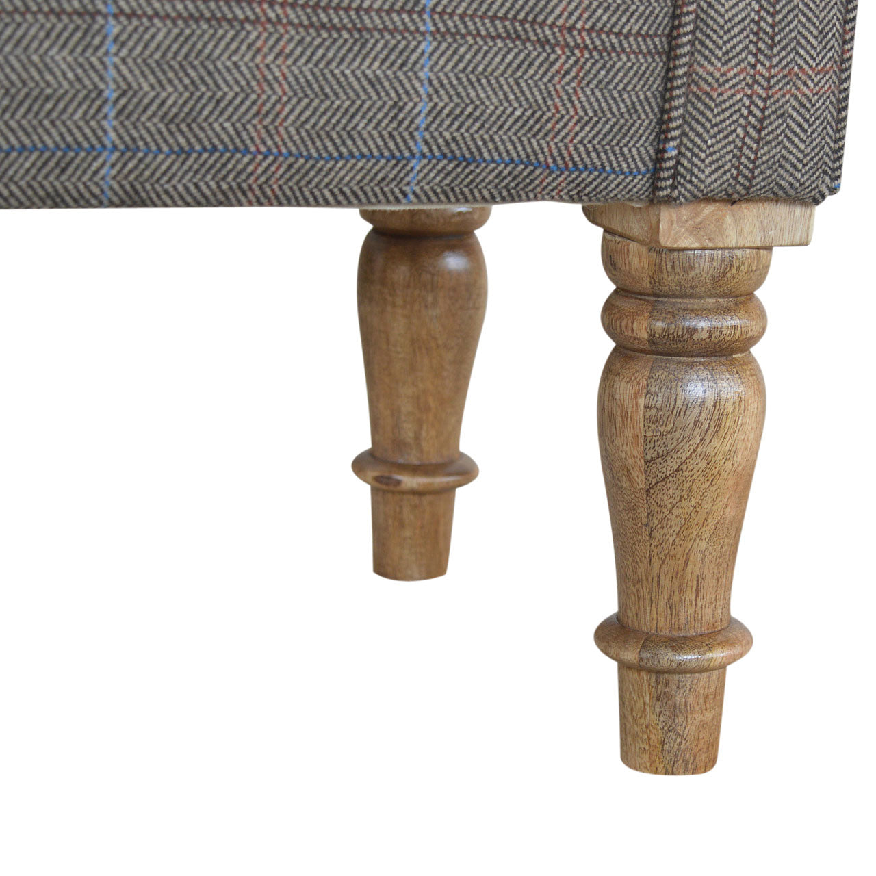 Tweed/Tartan Bedroom Benches