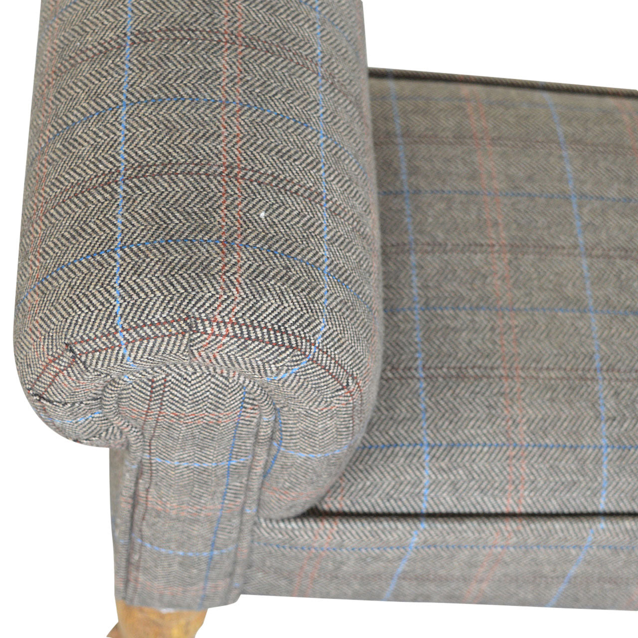 Tweed/Tartan Bedroom Benches