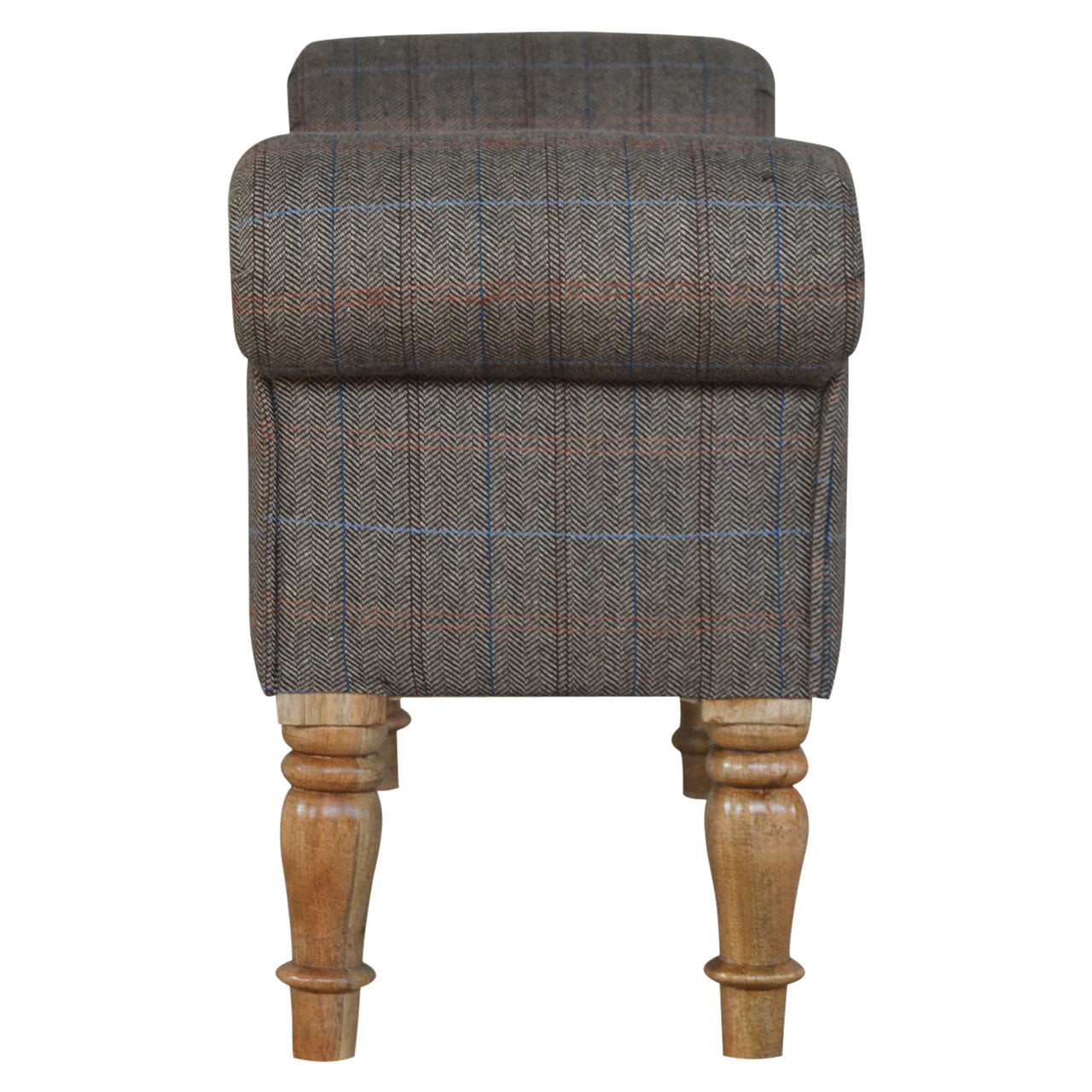 Tweed/Tartan Bedroom Benches